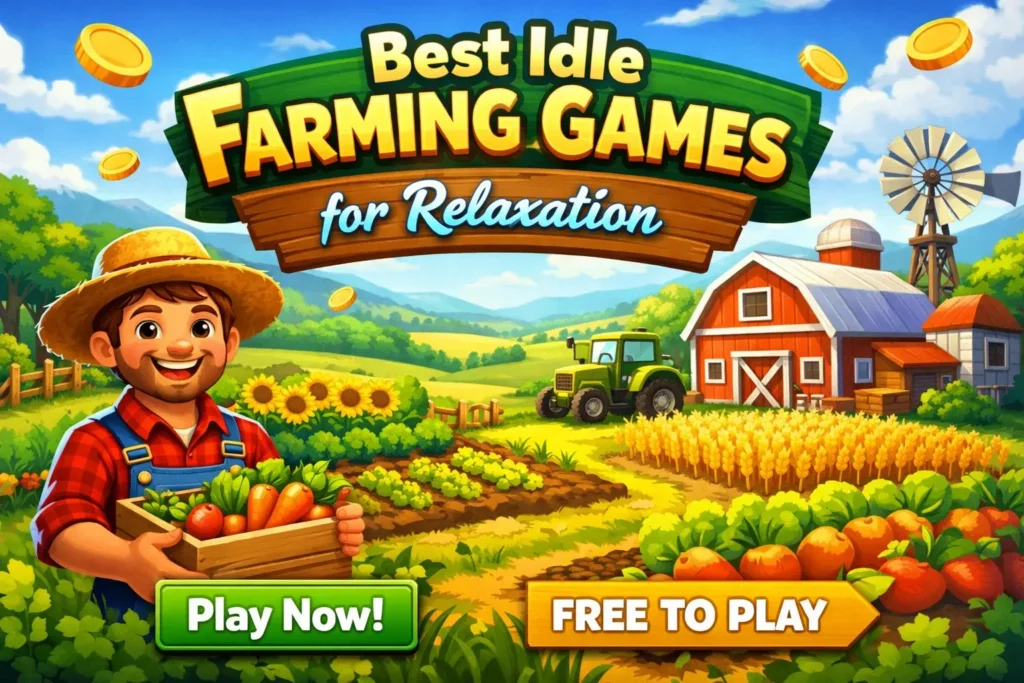 idle farming games