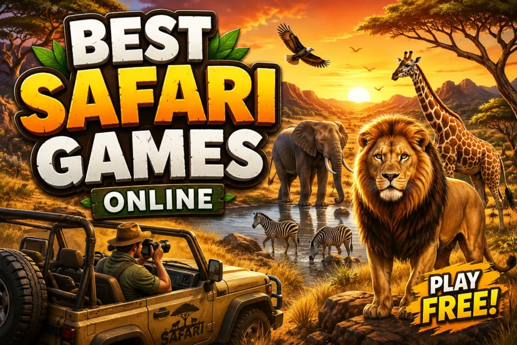Safari games online