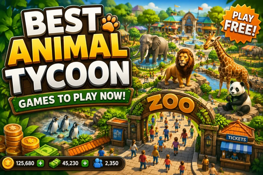 animal tycoon game