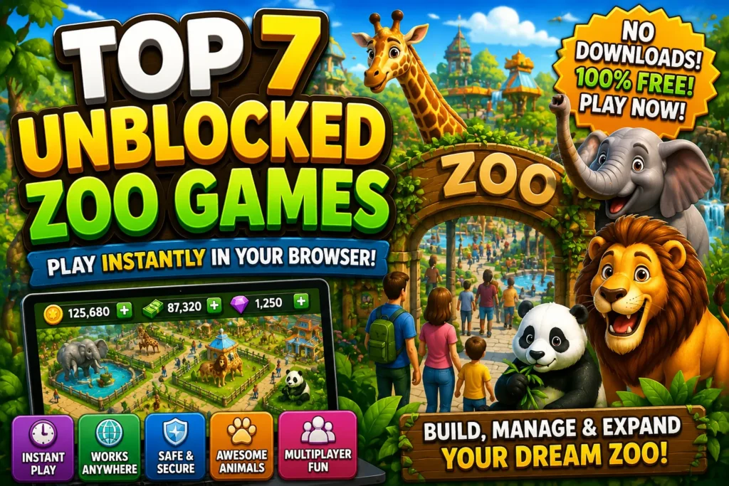zoo games unblocked