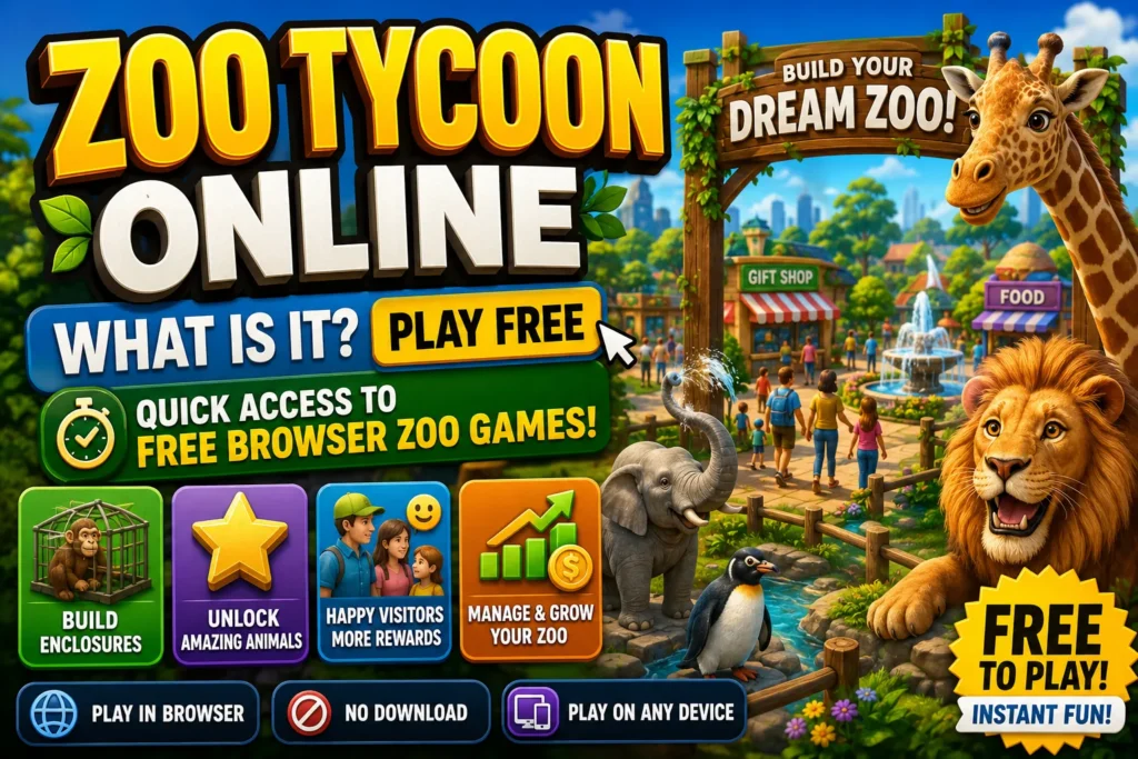 zoo tycoon online
