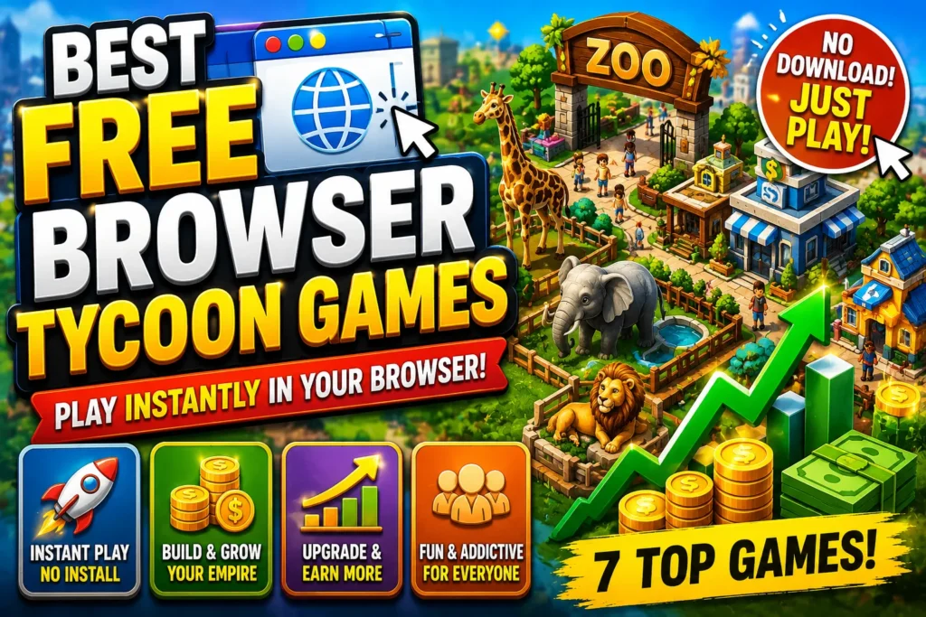 free browser tycoon games