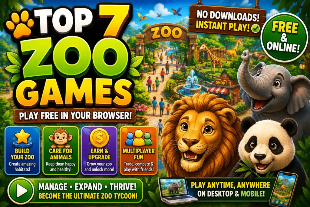 free zoo games
