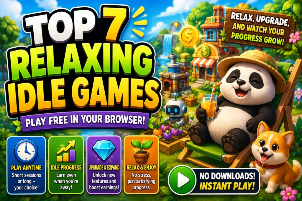relaxing idle games