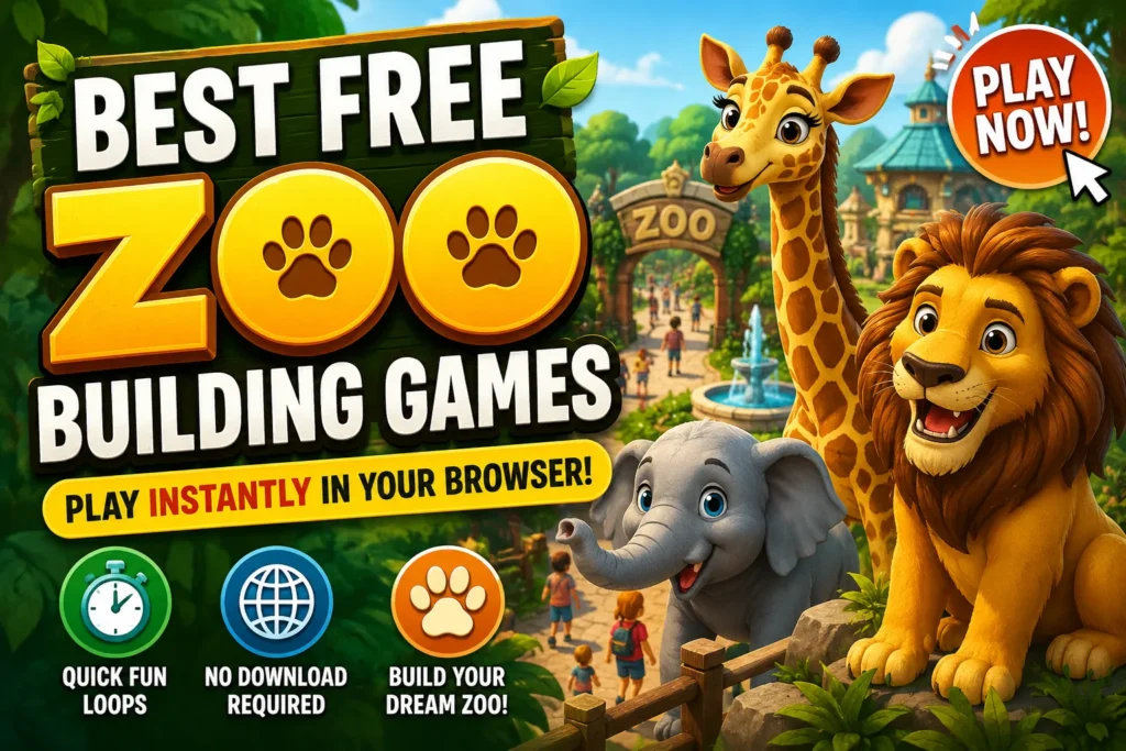 zoo building games
