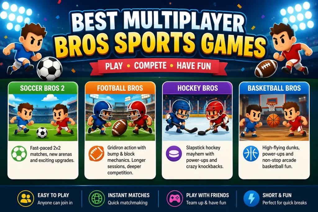 games like soccer bros
