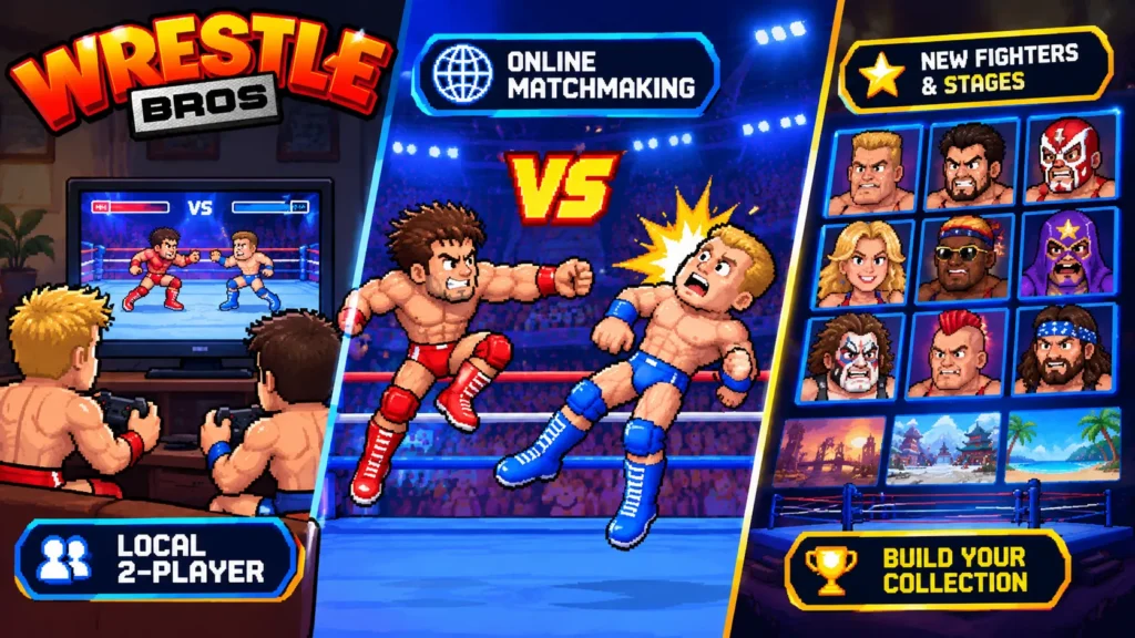 arcade wrestling games 2