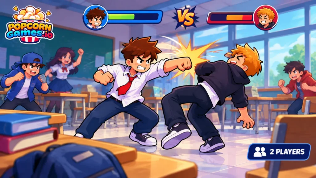 school fighting games 2