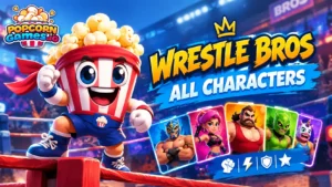 wrestle bros all characters