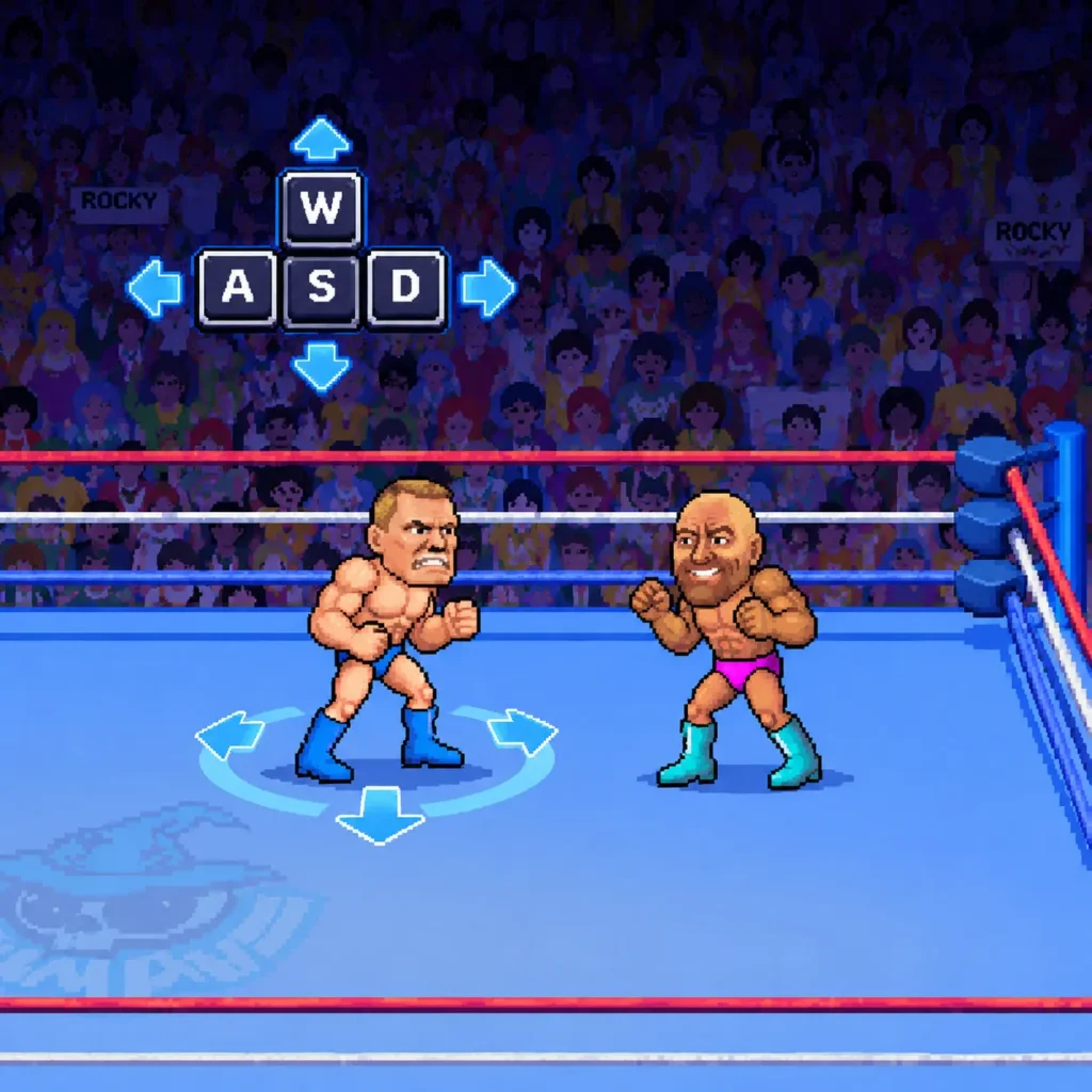 wrestle bros controls