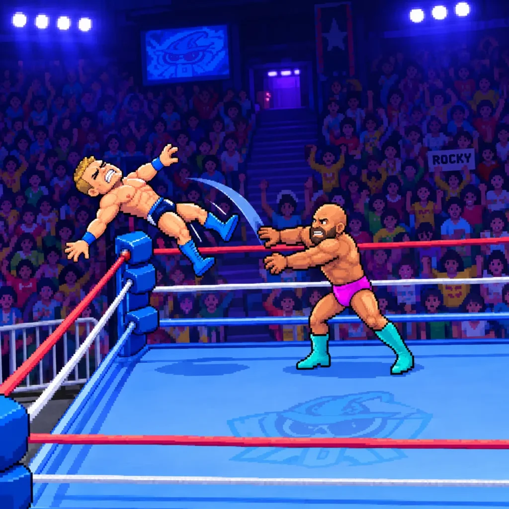 wrestle bros controls
