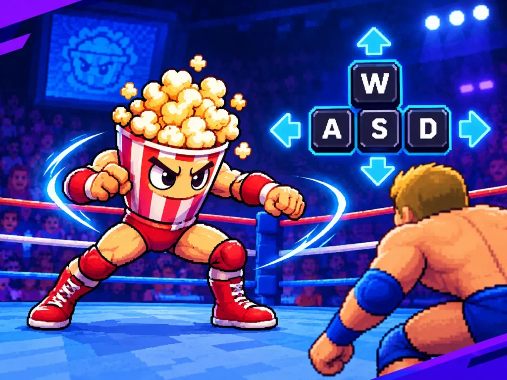 wrestle bros controls