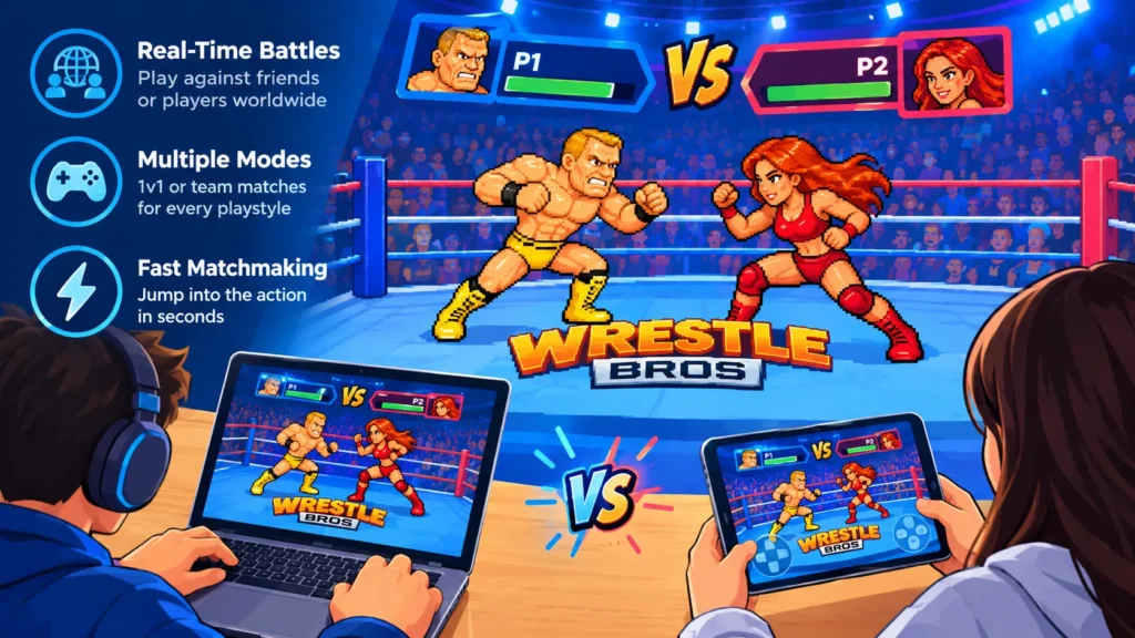 wrestling simulator online 2