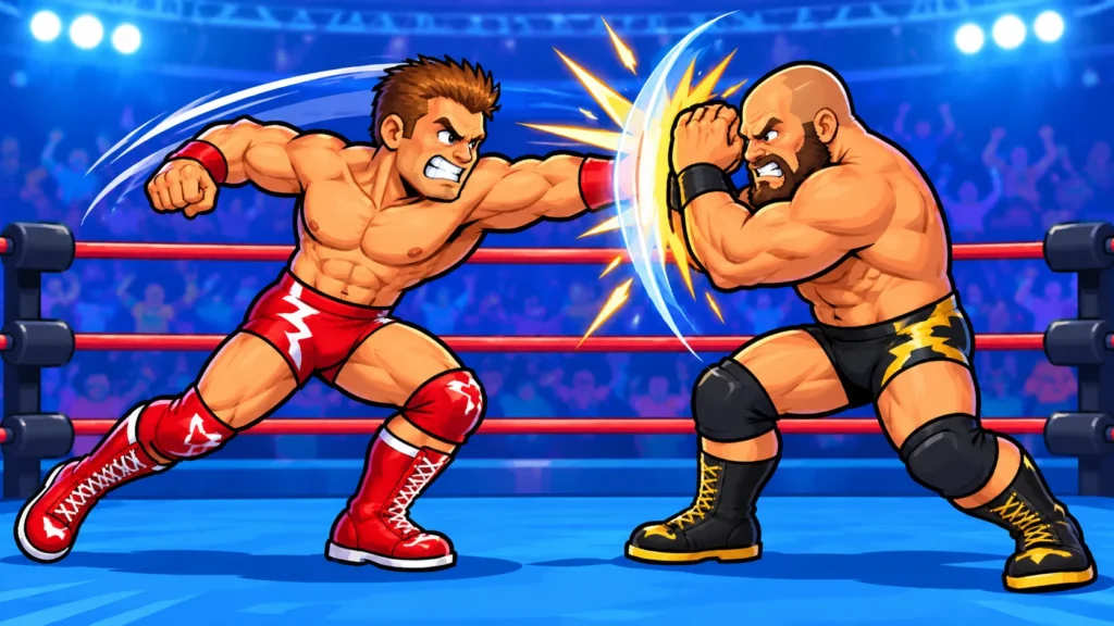wwe bros game